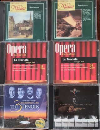 Lote 6 CDs Música Clásica y Ópera