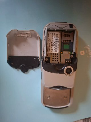 Teléfono Móvil Siemens SL65 Plata/Negro