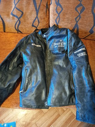 Chaqueta de cuero Rushmore Sturgis