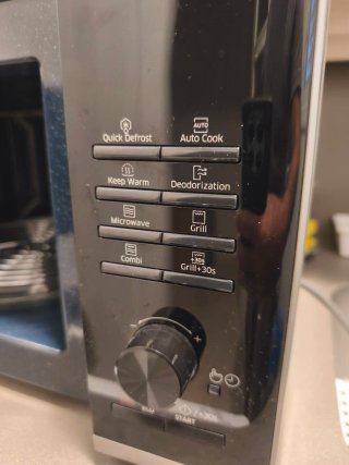 Microondas Samsung MG23K3515AS
