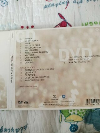 CD + DVD Pablo Alborán Terral