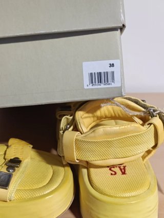 Sandalias A.S.98 Talla 38 Amarillas