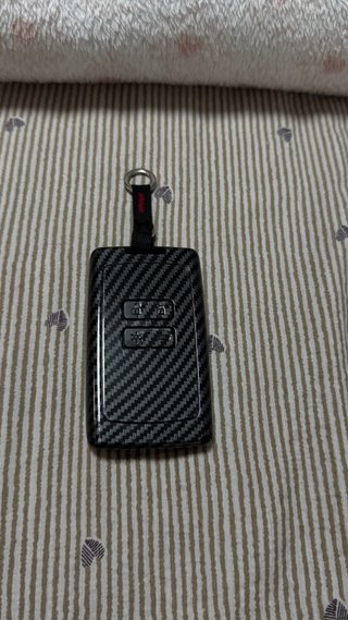 Funda Llave Coche Renault Negra,blanca y carbono