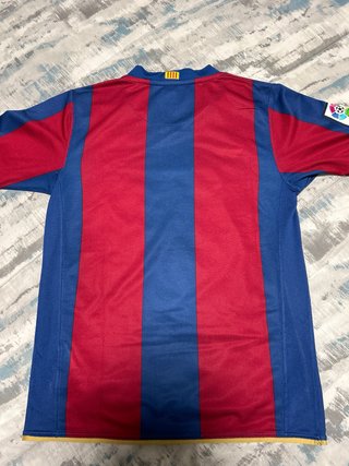 Camiseta FC Barcelona 2007/2008 Talla L Infantil