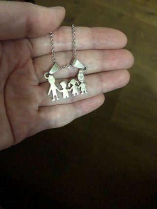 Collar Familia Plata
