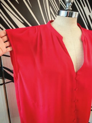 Camicia rossa estiva