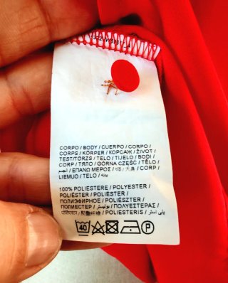 Camicia rossa estiva