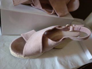 Sandalias Sfera Talla 38 Rosa Empolvado