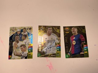 3 Cromos Fútbol: Balón de Oro y Champions