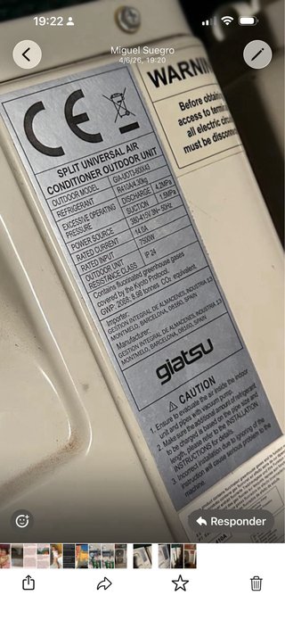 Aire Acondicionado Industrial GIATSU Trifásico
