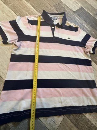 Polo Lacoste Rayas Talla 4 (M)