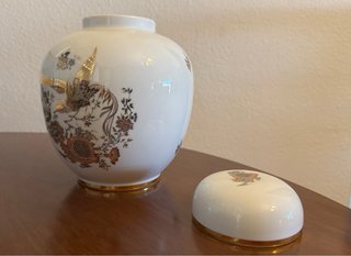 Antiguo Tibor / Jarrón de Porcelana CAPEANS España