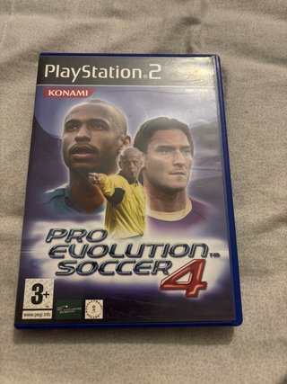 Juego PS2 Pro Evolution Soccer 4 Konami