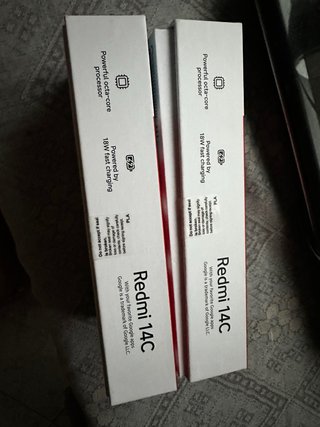 Cajas Redmi 14C (2 unidades) totalmente nuevos