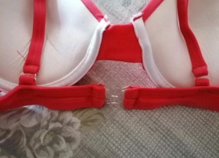 Reggiseno da mare/piscina rosso