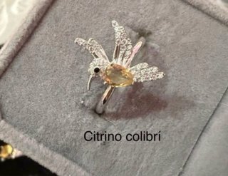 Anillos minerales plata925 ajustables elige