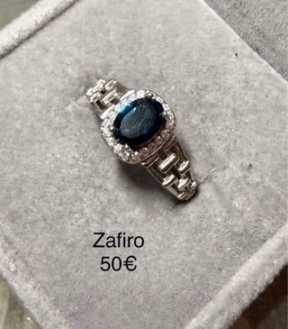 Anillos minerales plata925 ajustables elige
