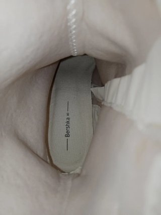 Botines plataforma Bershka punta cuadrada