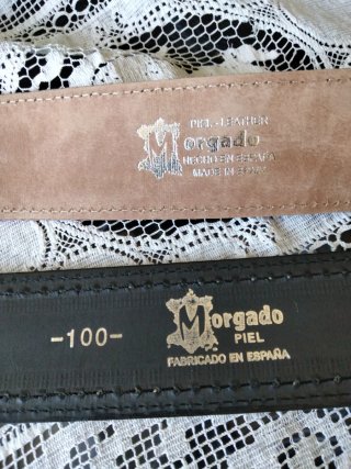Cinturon de piel mujer