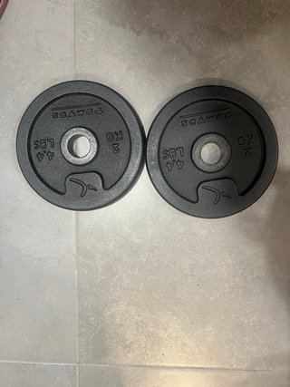 2 Discos de Pesas Domyos 2 kg