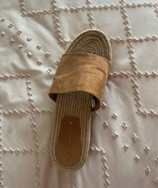 Sandalias de esparto verano marrón