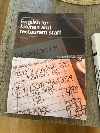 Libro Inglés Grado Superior Dirección Cocina
