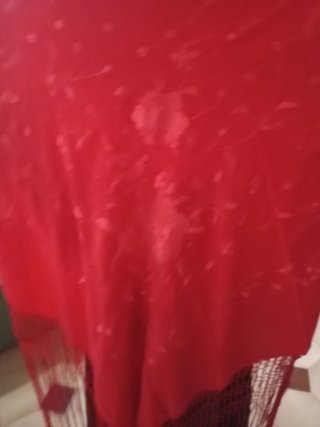 Mantón Manila Seda Bordado amano nuevo