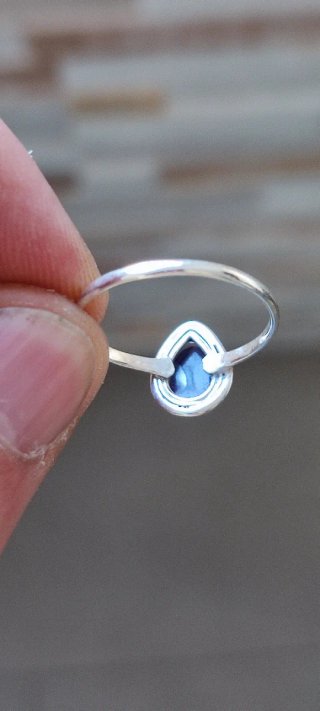 Anillo de Plata y Amatista.