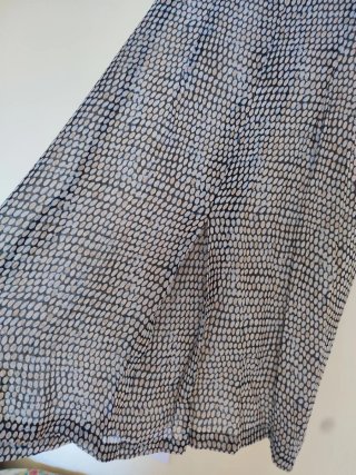 Vestido estilo animal print .Talla S