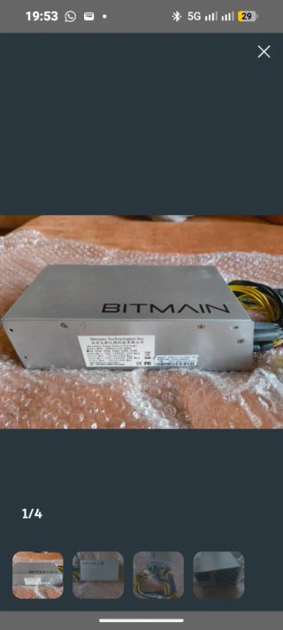 Fuente de poder Bitmain