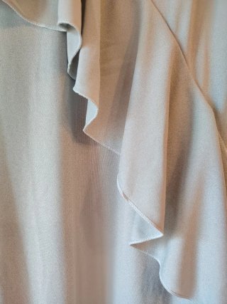 Vestido H&M verde agua con volante