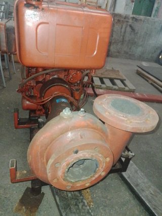 Motobomba Naranja