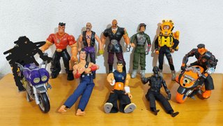 Action Man A.T.O.M. Garrett Ninja con Katane