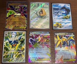 49 Cartas Pokémon EX, AR, SR Español/Coreano