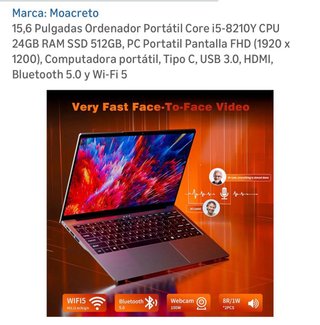 Portátil Nuevo + Accesorios Caja Original