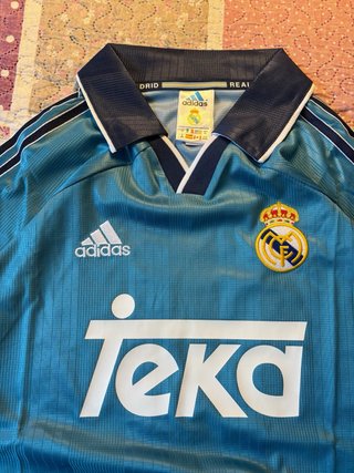 Camiseta Real Madrid Adidas Teka Vintage Retro XL