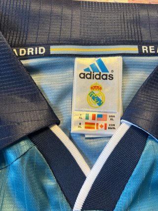 Camiseta Real Madrid Adidas Teka Vintage Retro XL