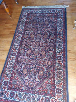 Alfombra original persa de lana multicolor