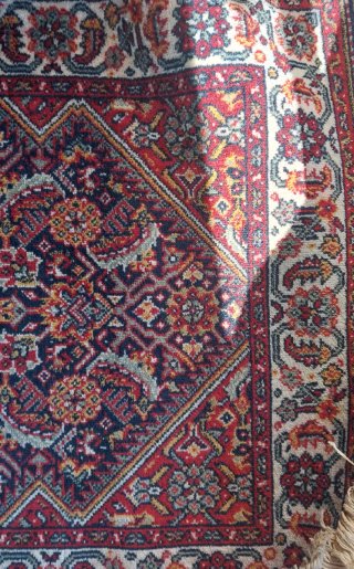 Alfombra original persa de lana multicolor