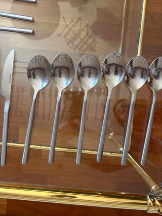 Cubiertos de stainless still