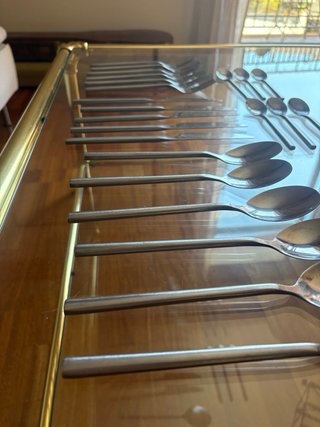 Cubiertos de stainless still