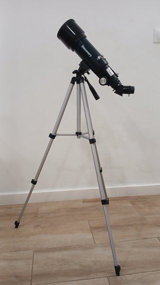 Telescopio Discovery ST70 Nuevo + Libro+Accesorios