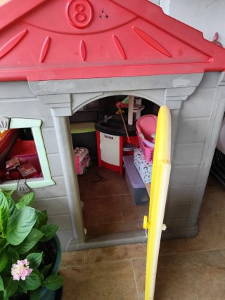 Casita infantil para jardín.