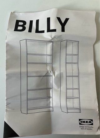 Estantería BILLY IKEA Blanca  RECOGER MADRID