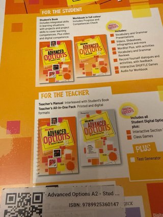 ADVANCED OPTIONS A2  2023 Students book