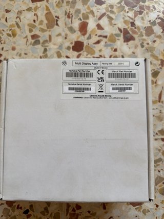 Pantalla Yamaha Nueva para Barco