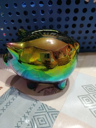 Hucha Cerdito Iridiscente