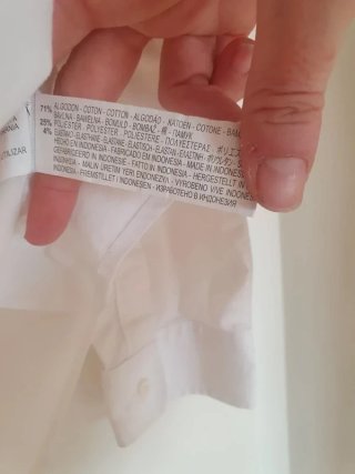 Camisa blanca Zara mujer