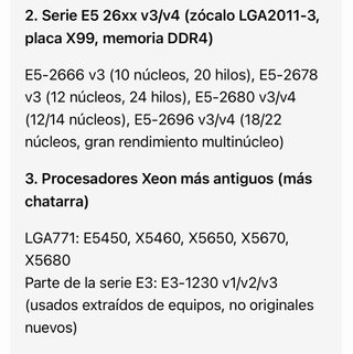 Cuidad con Cpu Xeon , luego dice que es de Calidad