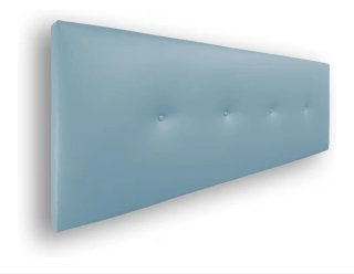 Cabecero Cama 135cm Azul Tapizado